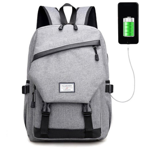 Men Usb Backpack  Large Capacity Carry On Luggage Bag Nylon Travel Duffle  Overnight Weekend Bags