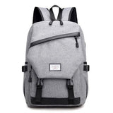 Men Usb Backpack  Large Capacity Carry On Luggage Bag Nylon Travel Duffle  Overnight Weekend Bags