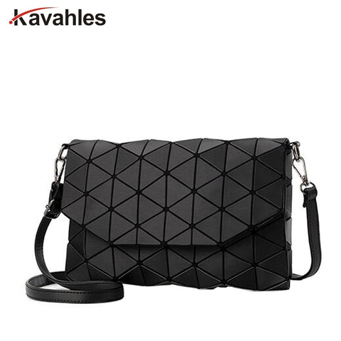 Matte Designer Women Evening Bag Shoulder Bags Girls  Flap Handbag Fashion Geometric  Casual Clutch