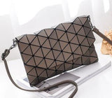 Matte Designer Women Evening Bag Shoulder Bags Girls  Flap Handbag Fashion Geometric  Casual Clutch