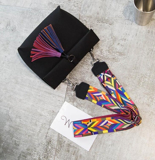 2018 New Women Messenger Bag Tassel Crossbody Bags For Girls Shoulder Bags Female Designer Handbags