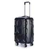 2018 New Business Abs Trolley Case Students Travel Waterproof Luggage Rolling Suitcase Boarding