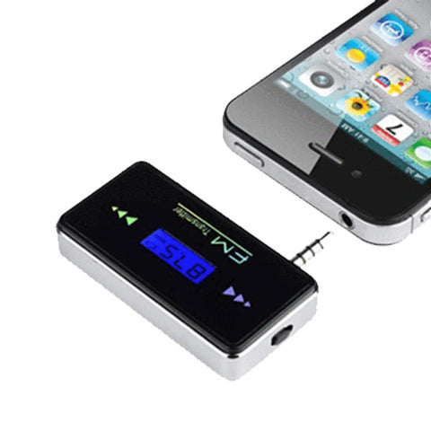 Iphone And Smartphone Car Stereo Wireless Fm Transmitter