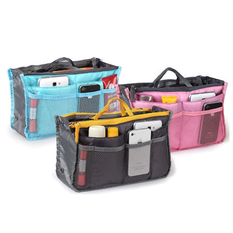 Slim Bag-In-Bag Purse Organizer - Assorted Color