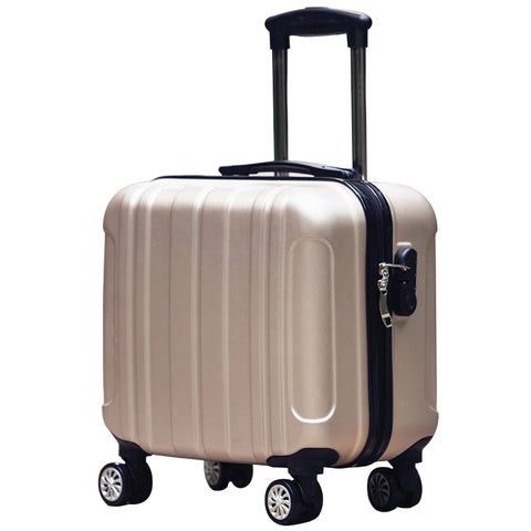Universal 16 Luggage Wheels Password Box Female Mini Commercial Computer Luggage Trolley Luggage
