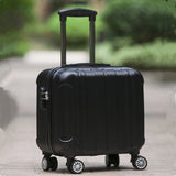 Universal 16 Luggage Wheels Password Box Female Mini Commercial Computer Luggage Trolley Luggage