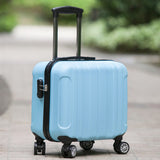 Universal 16 Luggage Wheels Password Box Female Mini Commercial Computer Luggage Trolley Luggage