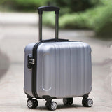 Universal 16 Luggage Wheels Password Box Female Mini Commercial Computer Luggage Trolley Luggage