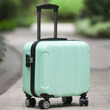 Universal 16 Luggage Wheels Password Box Female Mini Commercial Computer Luggage Trolley Luggage