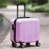 Universal 16 Luggage Wheels Password Box Female Mini Commercial Computer Luggage Trolley Luggage