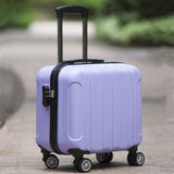 Universal 16 Luggage Wheels Password Box Female Mini Commercial Computer Luggage Trolley Luggage