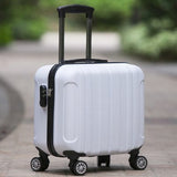 Universal 16 Luggage Wheels Password Box Female Mini Commercial Computer Luggage Trolley Luggage