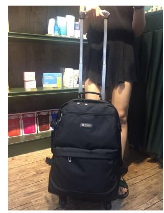 Carry On Luggage Bag Travel Trolley Backpack On Wheels Travel Suitcase Travel Rolling Bag Baggage