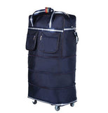 Lightweight Large Capacity Universal Wheels 32" Checked Bag Folding Wheel Bag Travel Bag  Moving