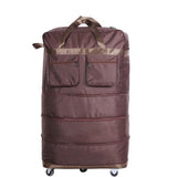 Lightweight Large Capacity Universal Wheels 32" Checked Bag Folding Wheel Bag Travel Bag  Moving