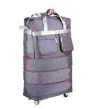 Lightweight Large Capacity Universal Wheels 32" Checked Bag Folding Wheel Bag Travel Bag  Moving