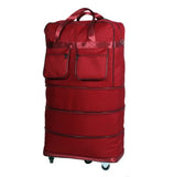 Lightweight Large Capacity Universal Wheels 32" Checked Bag Folding Wheel Bag Travel Bag  Moving