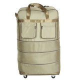 Lightweight Large Capacity Universal Wheels 32" Checked Bag Folding Wheel Bag Travel Bag  Moving