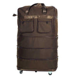 Lightweight Large Capacity Universal Wheels 32" Checked Bag Folding Wheel Bag Travel Bag  Moving