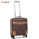 Waterproof Pu Cabin Travel Rolling Luggage Suitcase Bag ,Trolley Case With Wheel ,Laptop Bag,
