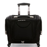 Professional Large Multi-Layer Cosmetics Box,Universal Wheels Trolley Luggage Cosmetic,Crocodile