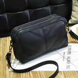 Barhee 2018 High Quality Leather Women Handbag Luxury Messenger Bag Soft Pu Leather Fashion