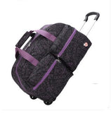 Women Cabin Luggage Rolling Bags With Wheels Women Travel Trolley Bag Carry On Wheeled Bags
