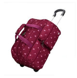 Women Cabin Luggage Rolling Bags With Wheels Women Travel Trolley Bag Carry On Wheeled Bags