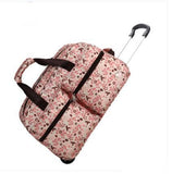 Women Cabin Luggage Rolling Bags With Wheels Women Travel Trolley Bag Carry On Wheeled Bags