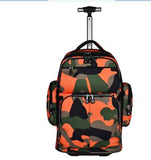 Rolling Luggage Bags Wheeled Rolling Backpack Women Travel Trolley Bag Men Travel Trolley Bag