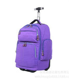 Rolling Luggage Bags Wheeled Rolling Backpack Women Travel Trolley Bag Men Travel Trolley Bag