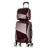 Women Luggage Travel Suitcase Bag ,Abs+Pc Trolley Case With Rolling , Fashion Universal Wheel