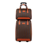 Women Rolling Luggage Bag ,Oxford Cloth Travel Suitcase With Handbag,Trolley Case ,Wheel