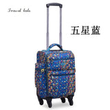 Travel Tale Waterproof, Durable, Fashion,  Nylon Rolling Luggage Spinner Brand Travel Suitcase