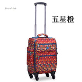 Travel Tale Waterproof, Durable, Fashion,  Nylon Rolling Luggage Spinner Brand Travel Suitcase