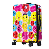 Travel Tale Colorful Graffiti Fashion 20/24/28 Inches Pc High Quality Rolling Luggage Spinner Brand