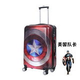 Travel Tale Pc 20/24 Inches Rolling Luggage Spinner Brand Travel Suitcase Captain