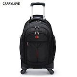 Carrylove  Business Travel Bag 18 Size   Boarding High Quality Nylon Luggage Spinner Brand Travel