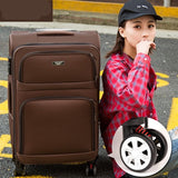Letrend Women Rolling Luggage Spinner Wheel Suitcase Oxford Women'S Bags Travel Bags 20 Inch