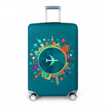 Thicker Travel Suitcase Protective Cover Luggage Case Travel Accessories Elastic Luggage Dust Cover