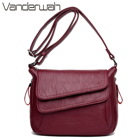 7 Colors Leather Luxury Handbags Women Bags Designer Women Messenger Bags Summer Bag Woman Bags For