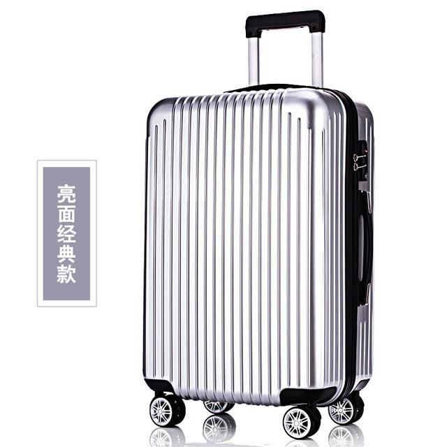 Luggage Airplane Suitcase Business Travel Rolling Trolley Luggage