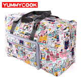 Men Women Folding Travel Bags Large Capacity Clothes Packing Cubes Organizer Hand Luggage Duffle