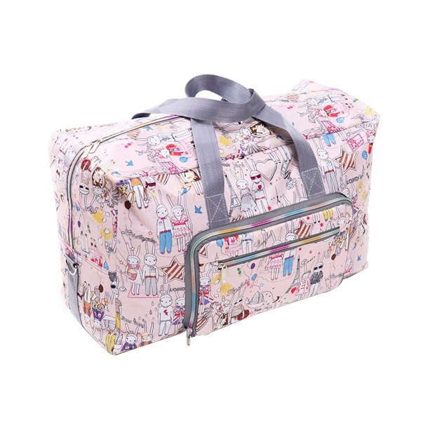 Men Women Folding Travel Bags Large Capacity Clothes Packing Cubes Organizer Hand Luggage Duffle