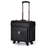 Rolling Cabin Luggage,Flight Attendants Travel Suitcases,Commercial Computer Bag,Password Box,Pu