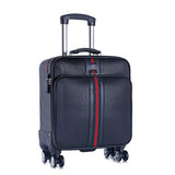 16"20"24" Inch Waterproof Pu Leather Rolling Luggage Travel Suitcase Bag Women Trolley Case Men Box