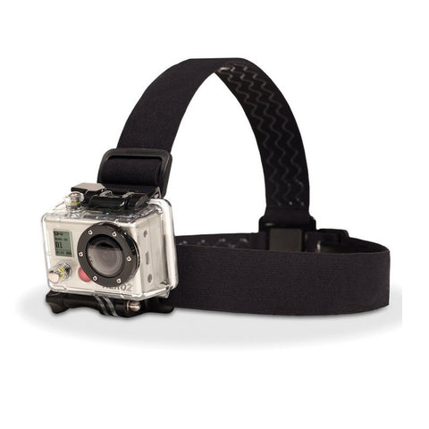 Elastic Adjustable Harness Head Strap Mount Belt For Gopro Hd Hero 1/2/3/4/5/6/7 Sjcam Black Action
