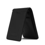 Slim Leather Id/Credit Card Holder Bifold Front Pocket Wallet With Rfid Blocking Business Card