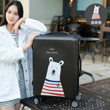 Women Candy Colors Rolling Luggage Bag Pc + Abs Suitcase With Wheel Trolley Case With Lock, Uv
