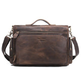 Contact'S Genuine Leather Man Bag Vintage Big Totes Handbags Men Messenger Bags Briefcase Men'S